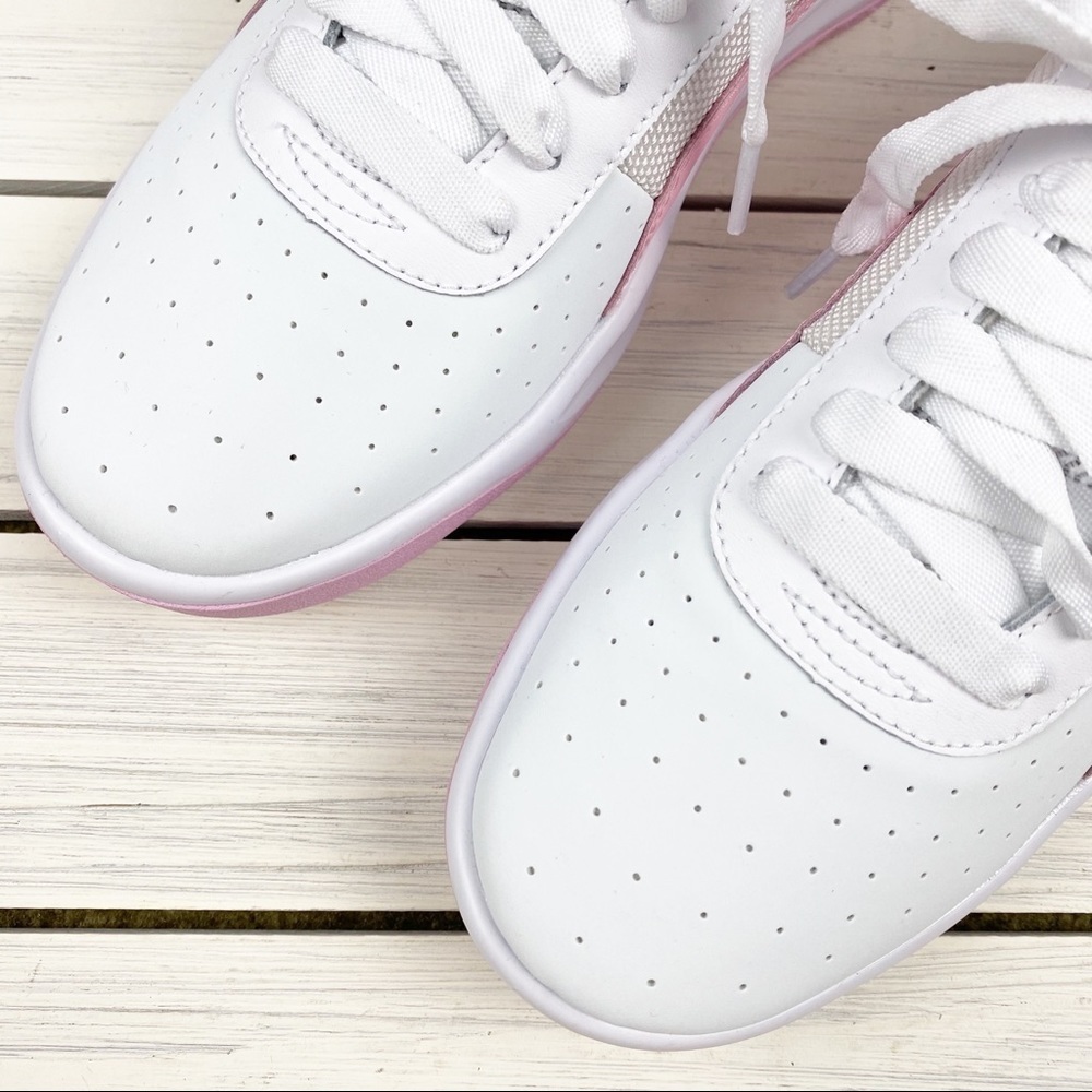 NEW PUMA California Athletic Sneakers Pink White - Picture 3 of 8